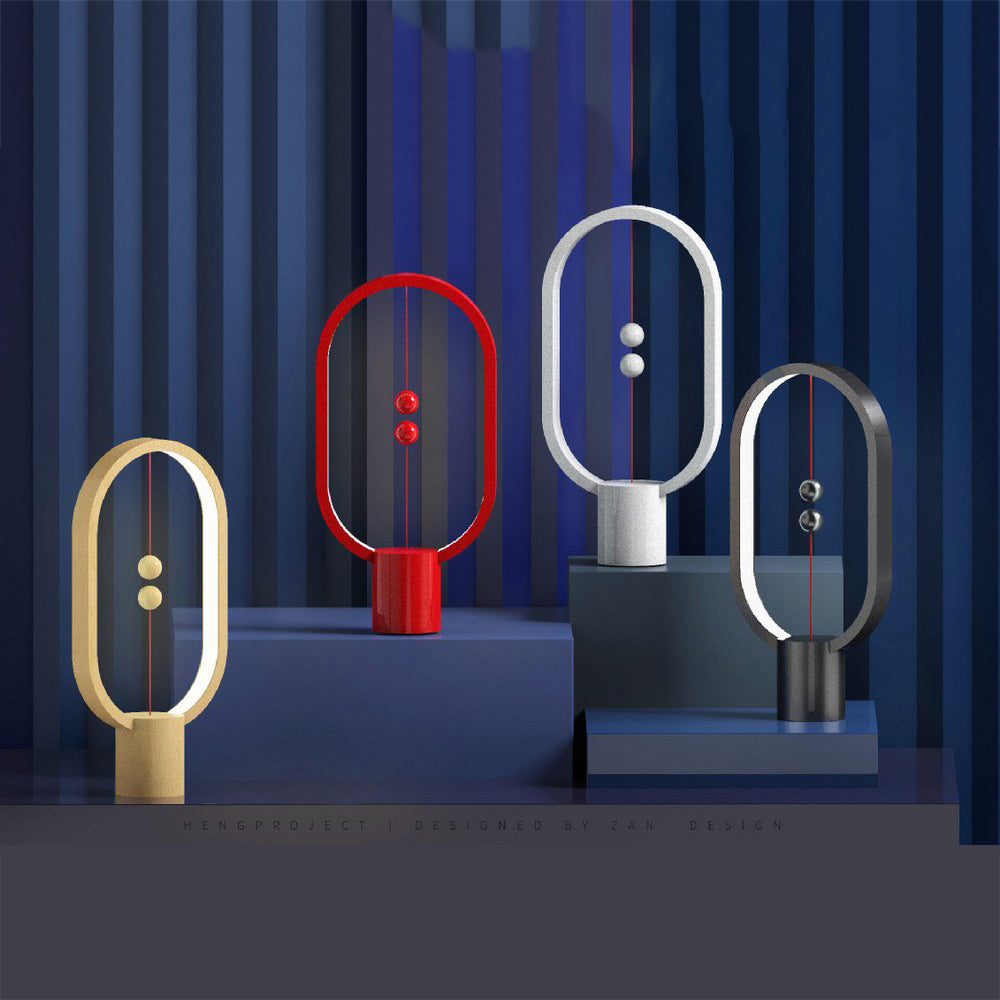 HENGPRO Magnetic Levitation Balance Lamp - Creative Night Light
