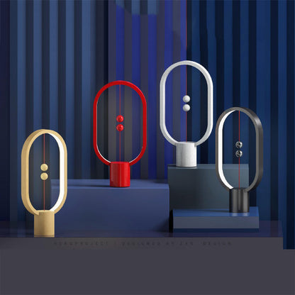HENGPRO Magnetic Levitation Balance Lamp - Creative Night Light