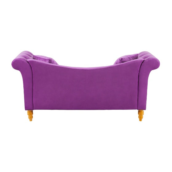 Velvet Ottoman