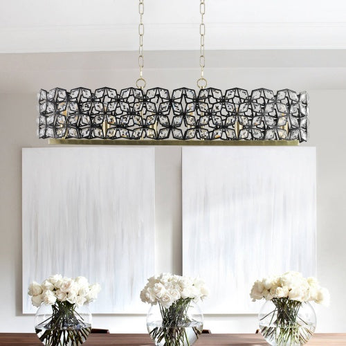 Modern Champagne Gold Oval Crystal Chandelier Unusable Platform - Temu