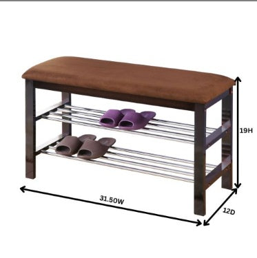Wooden Shoe Stool