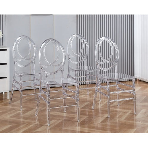 Welding Chair,dining Chair,set Of 4,plastic Seat