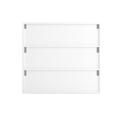 White Glass Door Shoe Box Shoe Storage Cabinet With RGB Led Light