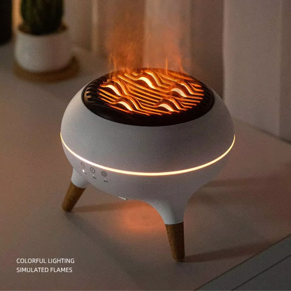Flame Effect LED Aromatherapy Diffuser