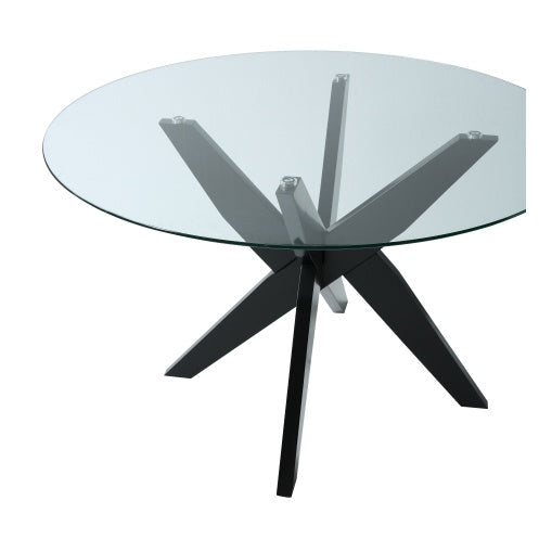 Amalie - Dining Table - Dark Brown