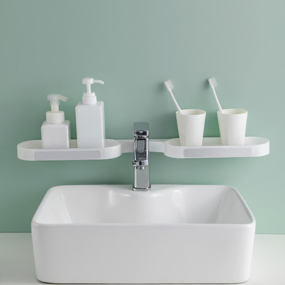 Corner Mounted Wall Shelf
