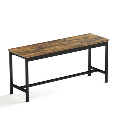 Dining Table Set, Bar With 2 Dining Table Benches